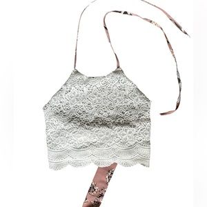 Lace Halter Top